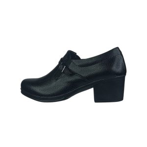 کفش مجلسی زنانه مدل سگکدار گلپا (رنگ مشکی)