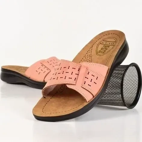 عکس صندل زنانه برند شهپر مدل شهرزاد (کالباسی)